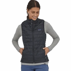 Patagonia Women's Nano Puff Vest 10 Patagonia Women's Nano Puff Vest -Ski Sports Shop 100125398 BLK 2