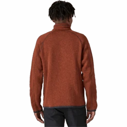 Patagonia Men's Better Sweater 1/4 Zip -Ski Sports Shop 100190603.BURR .BurnishedRed.3 8709f8d5 3474 4fe2 ada6 1ebe7f567427