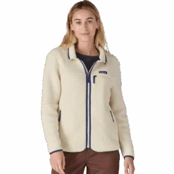 Patagonia Women's Retro Pile Jacket -Ski Sports Shop 100210075 NAT 2