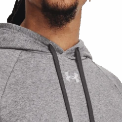 Under Armour Men's Rival Fleece Pullover Hoodie -Ski Sports Shop 100216415 CSLTGRY 3