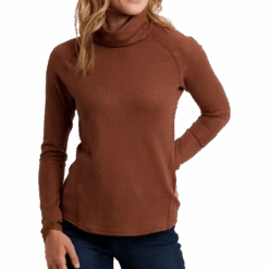 KUHL Women's Petra Turtleneck 14 KUHL Women's Petra Turtleneck -Ski Sports Shop 100228477 MOCHA 1 72190bf9 cc72 41c2 94f8 e2b874d4103b