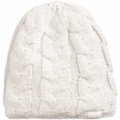 The North Face Women's Cable Minna Beanie 8 The North Face Women's Cable Minna Beanie -Ski Sports Shop 100246702 WHT 1