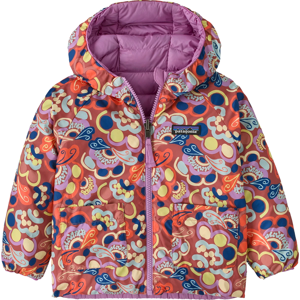 Patagonia Youth Baby Reversible Down Sweater Hoody 6 Patagonia Youth Baby Reversible Down Sweater Hoody - Image 4