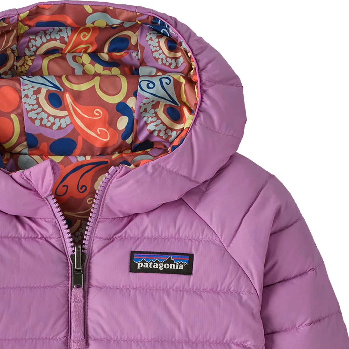 Patagonia Youth Baby Reversible Down Sweater Hoody 7 Patagonia Youth Baby Reversible Down Sweater Hoody - Image 5