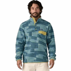 Patagonia Men's Lightweight Synchilla Snap-T Fleece Pullover 24 Patagonia Men's Lightweight Synchilla Snap-T Fleece Pullover -Ski Sports Shop 100246818 QFWE 2