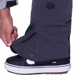 686 Men's Hot Lap Insulated Bib -Ski Sports Shop 100253551 BLKDENIM 12