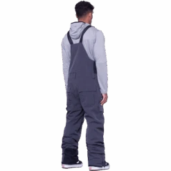 686 Men's Hot Lap Insulated Bib -Ski Sports Shop 100253551 BLKDENIM 2