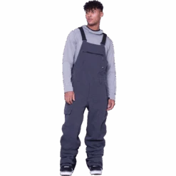 686 Men's Hot Lap Insulated Bib -Ski Sports Shop 100253551 BLKDENIM 3
