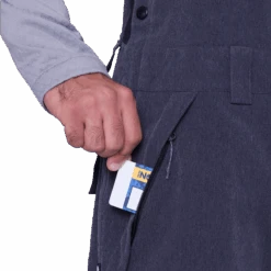 686 Men's Hot Lap Insulated Bib -Ski Sports Shop 100253551 BLKDENIM 7