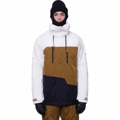 686 Men's Geo Insulated Jacket 13 686 Men's Geo Insulated Jacket -Ski Sports Shop 100253590 BIRCHWHTCLBK 1