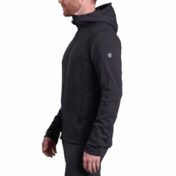 KUHL Men's Spekter Full Zip Hoody -Ski Sports Shop 100253727.BK .Black .3