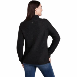 KUHL Women's Solace Sweater 12 KUHL Women's Solace Sweater -Ski Sports Shop 100254031 BLACK 5