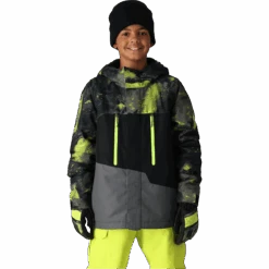 686 Youth Geo Insulated Jacket 14 686 Youth Geo Insulated Jacket -Ski Sports Shop 100254443.LMHC .LimeHemisphereCB.2