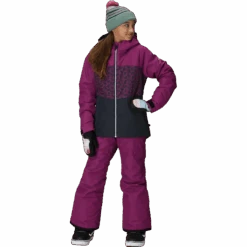 686 Youth Athena Insulated Jacket 8 686 Youth Athena Insulated Jacket -Ski Sports Shop 100254449.VTCB .VioletColorblock.4