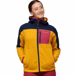 Cotopaxi Women's Abrazo Hooded Full Zip Fleece Jacket