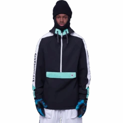 686 Men's Waterproof Anorak 9 686 Men's Waterproof Anorak -Ski Sports Shop 100264936 BLKCLBK 1