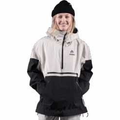 Women's MTN Surf Recycled Anorak 12 Women's MTN Surf Recycled Anorak -Ski Sports Shop 100265734 SMOKEGRY 1