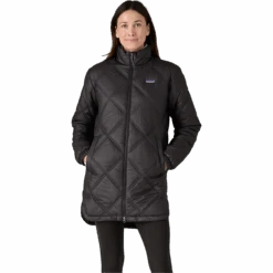 Patagonia Women's Pine Bank Insulated Parka 10 Patagonia Women's Pine Bank Insulated Parka -Ski Sports Shop 100269501.INBK .InkBlack.3