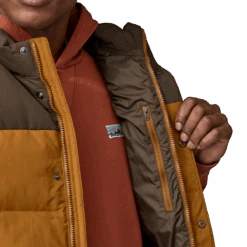 Patagonia Men's Downdrift Vest 16 Patagonia Men's Downdrift Vest -Ski Sports Shop 100269544 DowndriftVest InteriorZipper 7