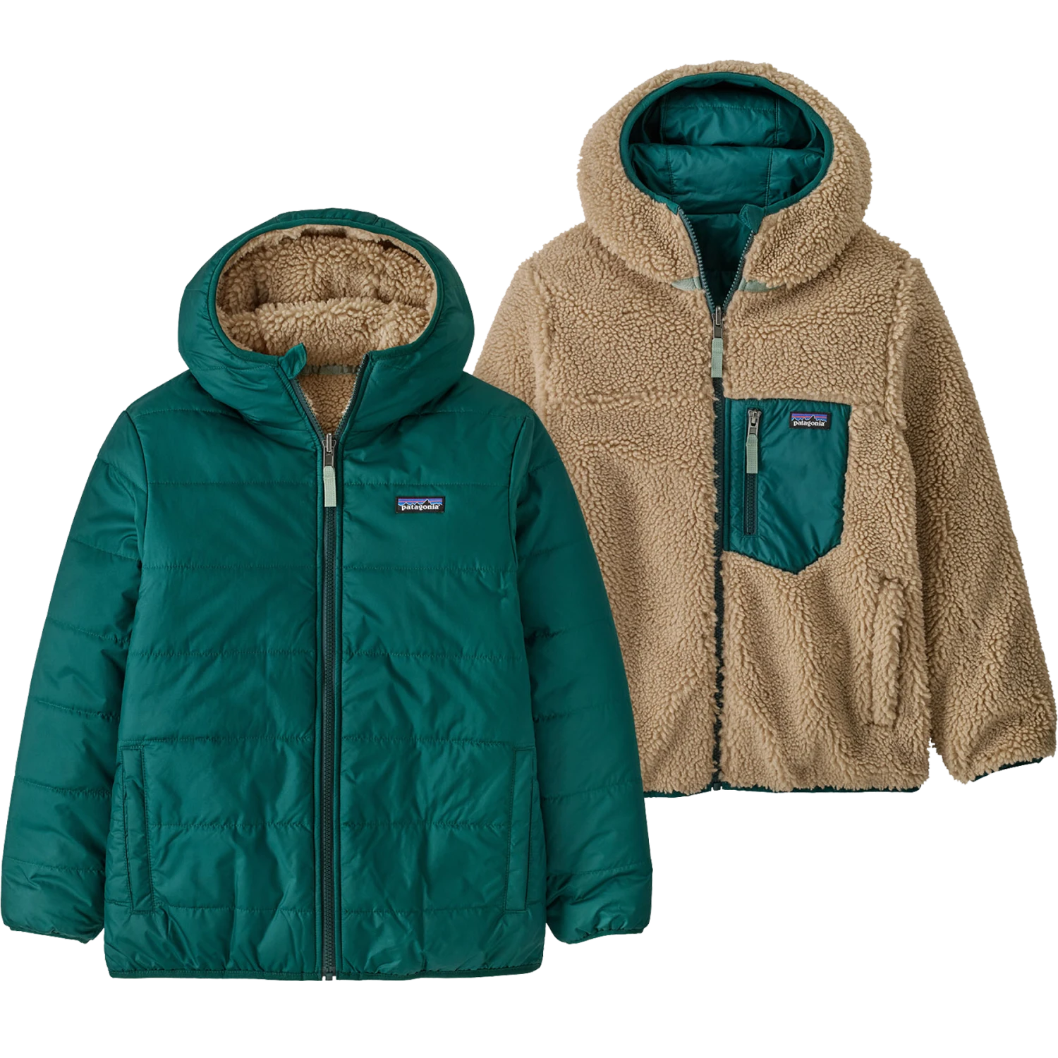 Patagonia Youth Reversible Ready Freddy Hoody 3 Patagonia Youth Reversible Ready Freddy Hoody