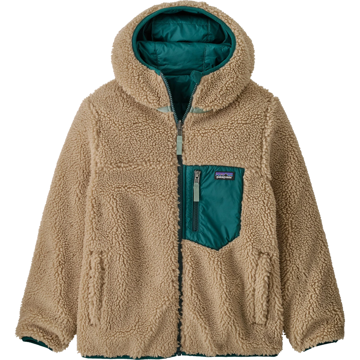Patagonia Youth Reversible Ready Freddy Hoody 6 Patagonia Youth Reversible Ready Freddy Hoody - Image 4