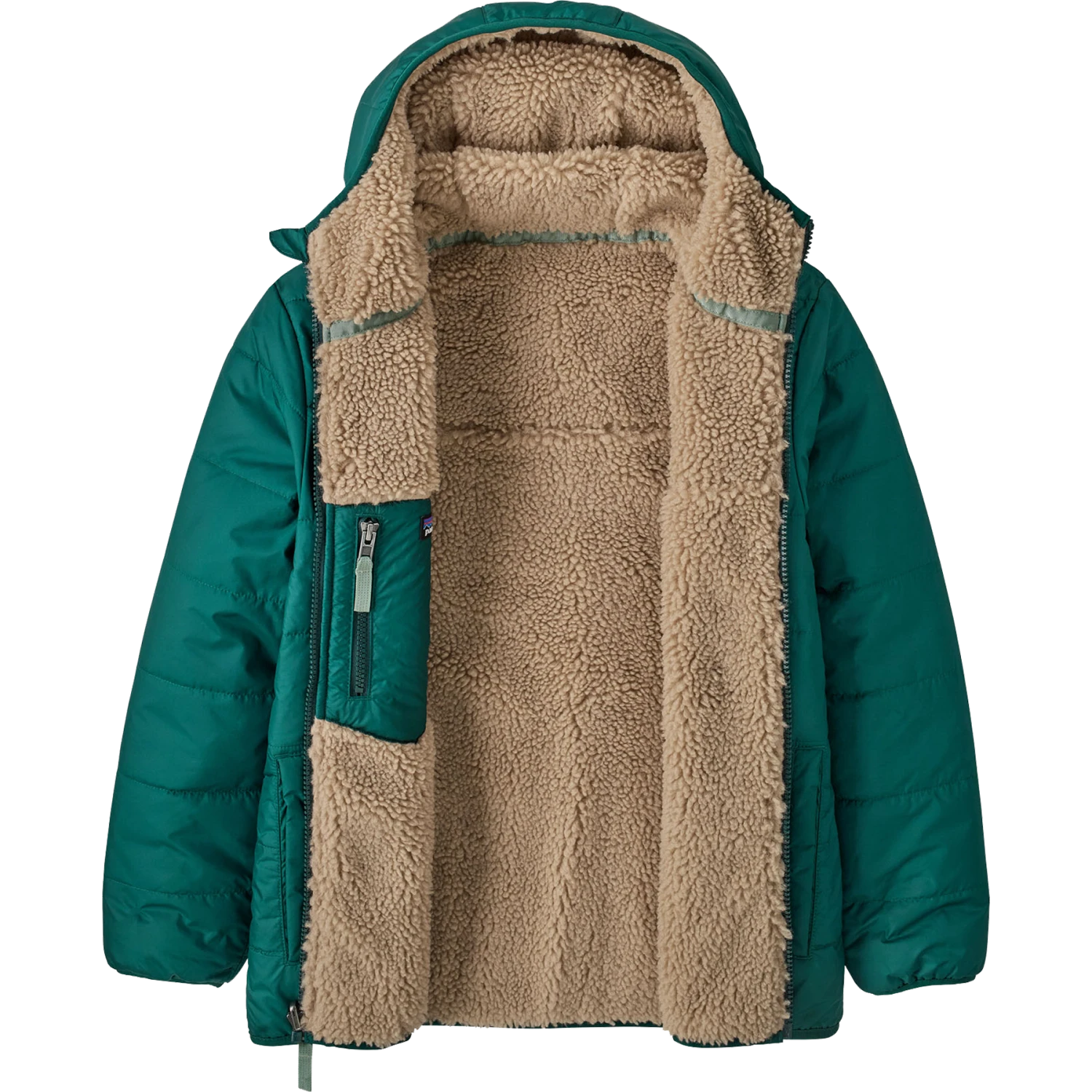 Patagonia Youth Reversible Ready Freddy Hoody 7 Patagonia Youth Reversible Ready Freddy Hoody - Image 5