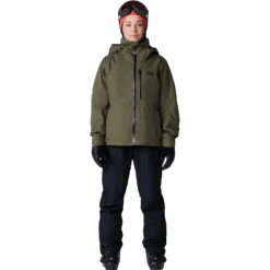 Mountain Hardwear Women's Powder Maven Pant -Ski Sports Shop 100269918.010.Black .8