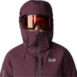 Mountain Hardwear Women's Powder Maven Down Jacket -Ski Sports Shop 100269919.513.Blackberry.4