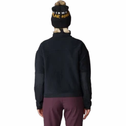 Mountain Hardwear Women's Powder Maven Fleece Full Zip Jacket 10 Mountain Hardwear Women's Powder Maven Fleece Full Zip Jacket -Ski Sports Shop 100269920.010.Black .3