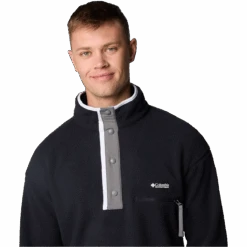 Columbia Men's Helvetia II 1/2 Snap Pullover 10 Columbia Men's Helvetia II 1/2 Snap Pullover -Ski Sports Shop 100272322.010.Black .5