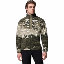 Columbia Men's Helvetia II Printed 1/2 Snap Pullover