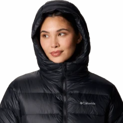 Columbia Women's Harmony Falls Mid Down Jacket 12 Columbia Women's Harmony Falls Mid Down Jacket -Ski Sports Shop 100272409 BLK 4