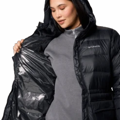 Columbia Women's Harmony Falls Mid Down Jacket 13 Columbia Women's Harmony Falls Mid Down Jacket -Ski Sports Shop 100272409 BLK 5