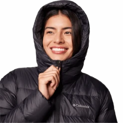 Columbia Women's Harmony Falls Hooded Down Jacket 15 Columbia Women's Harmony Falls Hooded Down Jacket -Ski Sports Shop 100272410.010.Black .5
