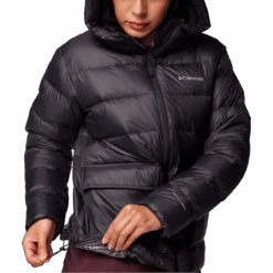 Columbia Women's Harmony Falls Hooded Down Jacket 13 Columbia Women's Harmony Falls Hooded Down Jacket -Ski Sports Shop 100272410.010.Black .6
