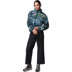 Columbia Women's Helvetia II Printed Crop 1/2 Snap Pullover 14 Columbia Women's Helvetia II Printed Crop 1/2 Snap Pullover -Ski Sports Shop 100272413.492.EverblueSisters.5