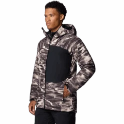 Columbia Men's Winter District III Printed Jacket -Ski Sports Shop 100272434 DRKSTNWINDPRT 1