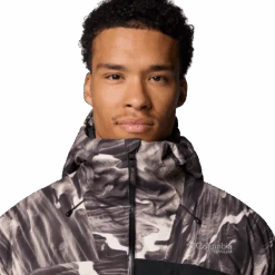 Columbia Men's Winter District III Printed Jacket -Ski Sports Shop 100272434 DRKSTNWINDPRT 3