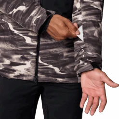 Columbia Men's Winter District III Printed Jacket -Ski Sports Shop 100272434 DRKSTNWINDPRT 7