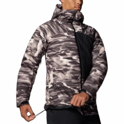 Columbia Men's Winter District III Printed Jacket -Ski Sports Shop 100272434 DRKSTNWINDPRT 9