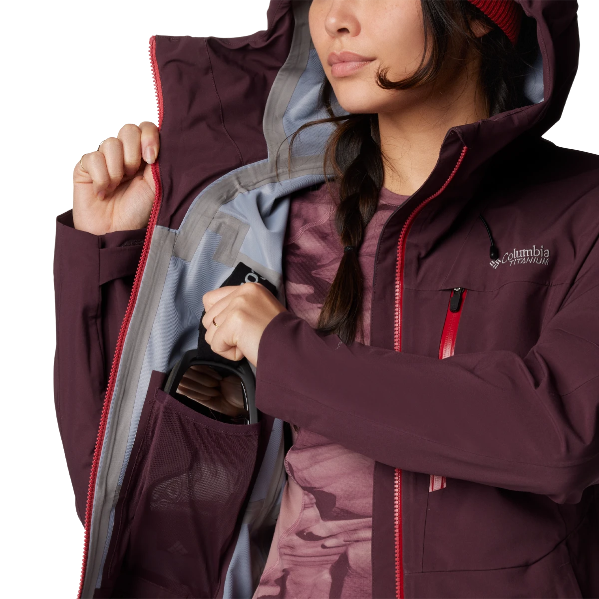 Columbia Women's Platinum Peak II 3L Shell 10 Columbia Women's Platinum Peak II 3L Shell - Image 8