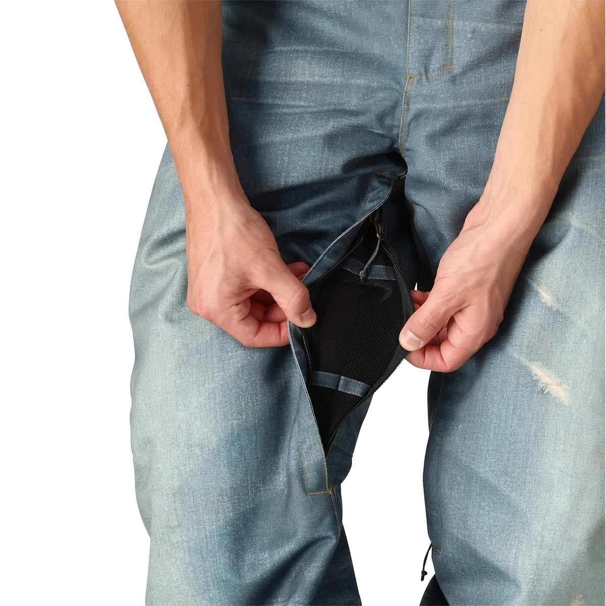 686 Men's Deconstructed Denim Pant 8 686 Men's Deconstructed Denim Pant - Image 6