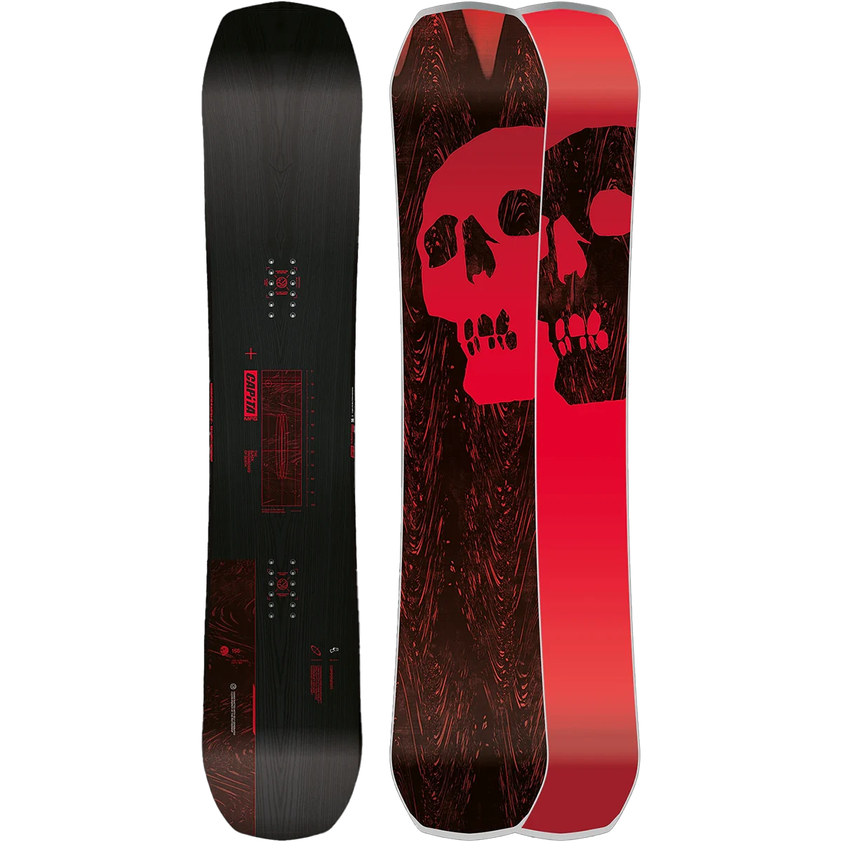 Capita Black Snowboard Of Death 3 Capita Black Snowboard Of Death