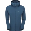 Rab Women's Borealis Hooded Jacket 1 Rab Women's Borealis Hooded Jacket -Ski Sports Shop 100277016 TBLU 1