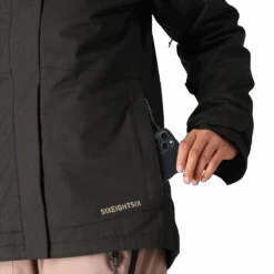 686 Women's Smarty 3-in-1 Spellbound Jacket 24 686 Women's Smarty 3-in-1 Spellbound Jacket -Ski Sports Shop 100277176.BLTX .BlackTexture.8
