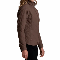 KUHL Women's Stunnr Insulated Jacket -Ski Sports Shop 100278177.CF .Coffee.2