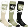 686 Snow Caps Sock (3pk) 2 686 Snow Caps Sock (3pk) -Ski Sports Shop 100278182 MULTI 1