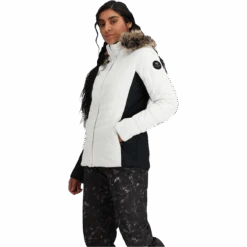 Obermeyer Women's Tuscany II Jacket -Ski Sports Shop 100278289.16010.White .4