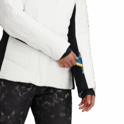 Obermeyer Women's Tuscany II Jacket -Ski Sports Shop 100278289.16010.White .8