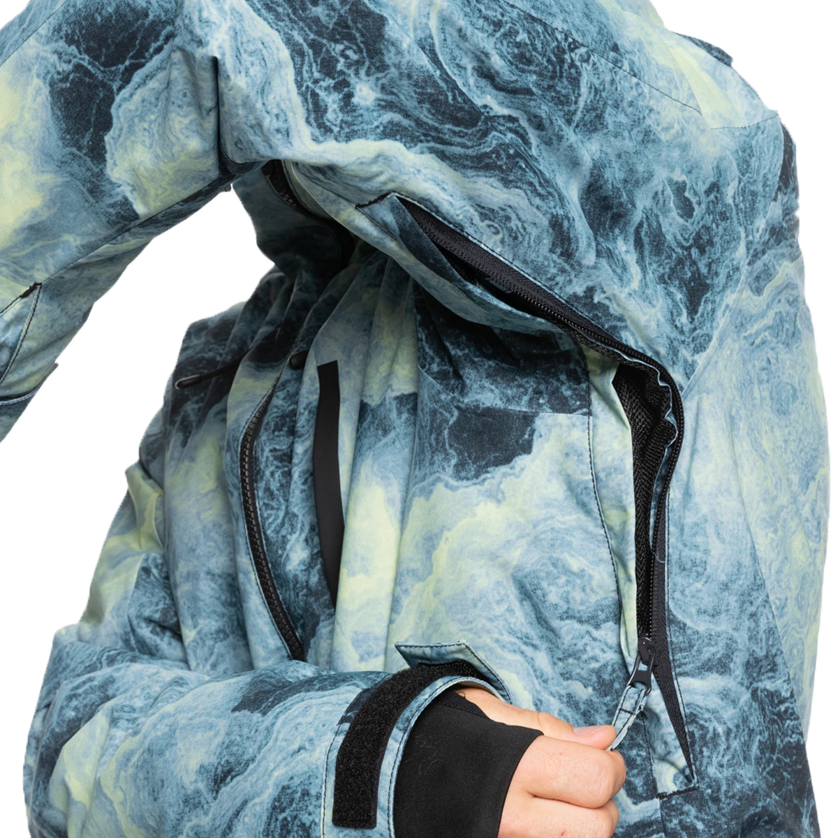 Quiksilver Men's Mission Print Insulated Jacket 8 Quiksilver Men's Mission Print Insulated Jacket - Image 6